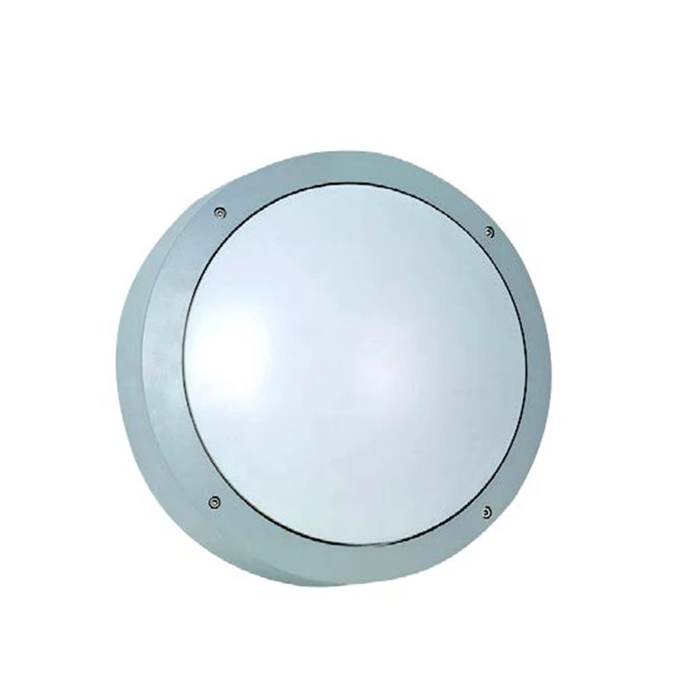 Rund skottvegglampe