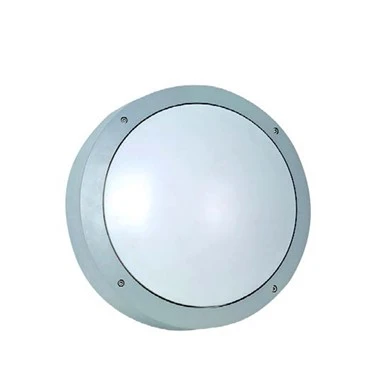 Rund skottvegglampe