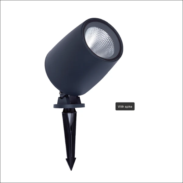 Svarte innfelte spotlights