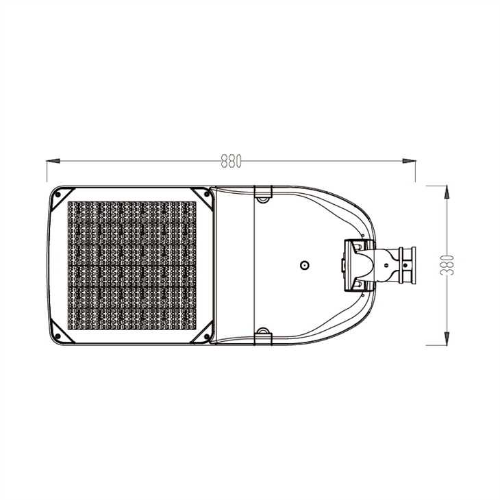 Manufacturer Supplier High Power Led Street Light 300W Outdoor Waterproof